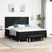 Prolenta Maison Exclusive - Boxspringbed met hoofdeinde, zwart, 200 x 180 cm, gestoffeerd