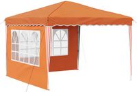 vidaXL Pop-up Feesttent 288 x 288 x 245 cm Oranje Oxford Stof