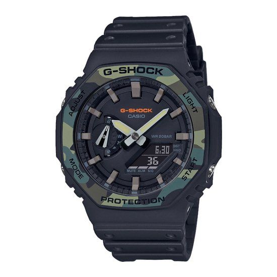 Casio G-Shock GA-2100SU-1AER Heren Horloge - Zwart