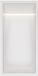 Hotbath &More Inbouwnis - 30 x 15 x 10 cm - met LED-verlichting - Mat Wit