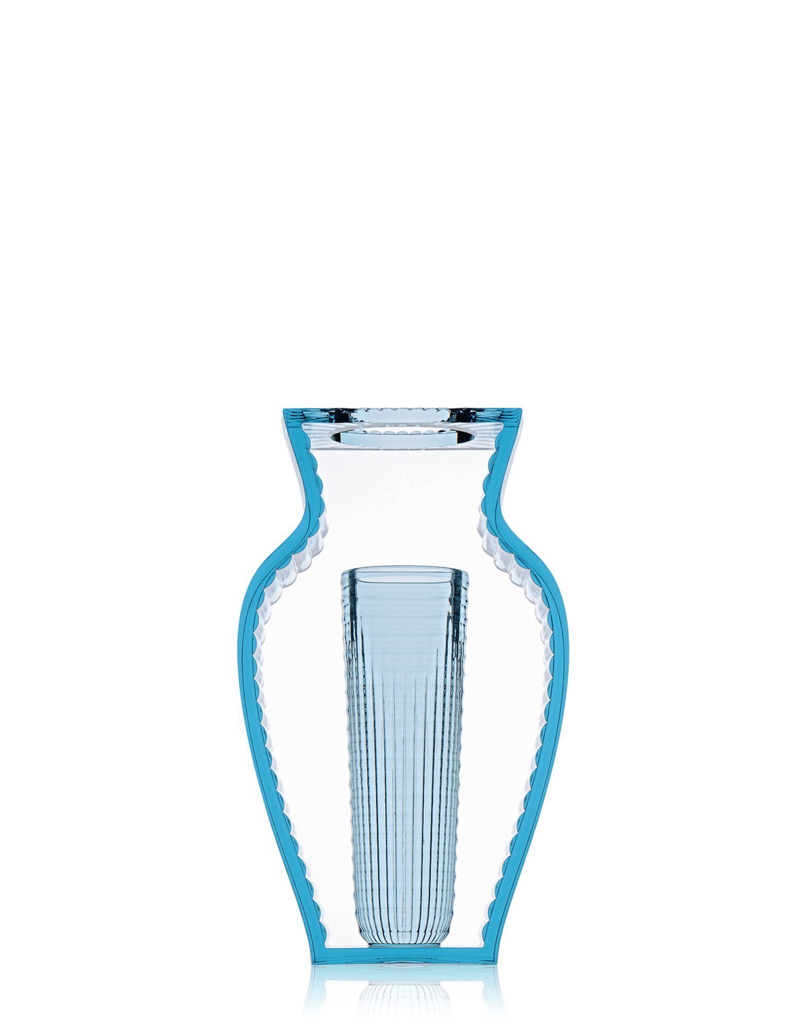 Kartell I-Shine Vaas Blauw