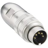 Lumberg 0332 07-1 Connecteur DIN, droit Nombre de pôles : 7 Argent 1 pièce(s)