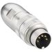 Lumberg 0332 07-1 Connecteur DIN, droit Nombre de pôles : 7 Argent 1 pièce(s)