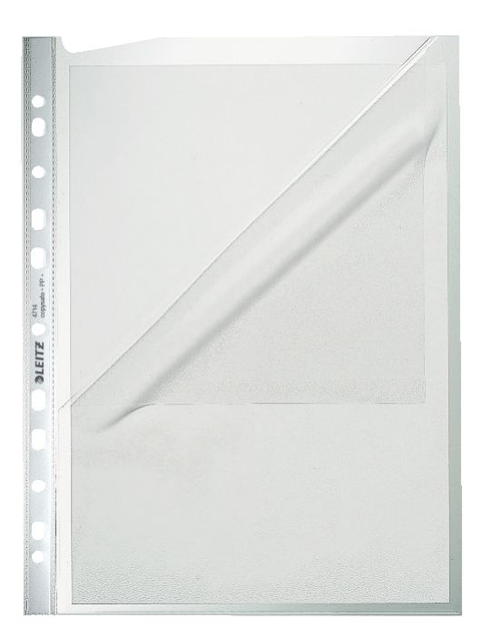 Leitz Sheet Protector - Legal - Polypropylene (PP) - Transparent - Portrait - Top Opening