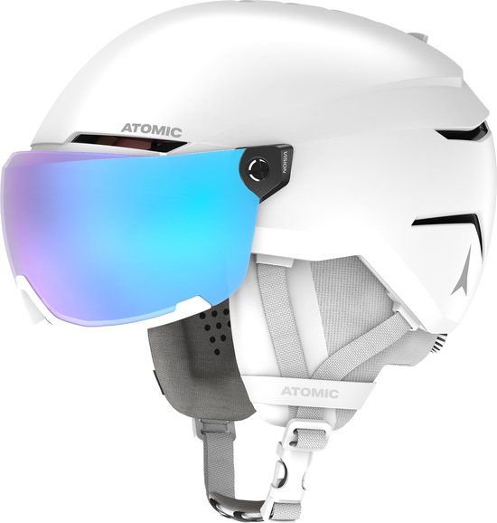 Atomic Savor Visor Stereo Skihelm - Maat S - White Heath - Unisex - 2020/2021