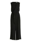 Betty & Co Verona Lange mouwloze jumpsuit voor dames, zwart.