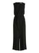 Betty & Co Verona Lange mouwloze jumpsuit voor dames, zwart.