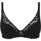 Chantelle - Voorgevormde plunge bh - Zwart - 70C
