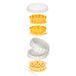 Tescoma Gevulde roosterbakmachine, 3 patronen "Delícia", assortiment, 12,8 x 7 x 21,4 cm