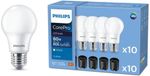 Philips Corepro LED E27 Peer Mat 8W 806lm - 827 Zeer Warm Wit