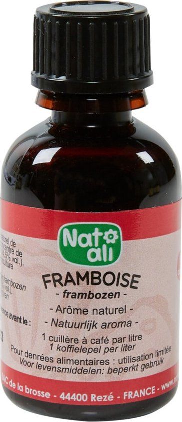 Nat Ali Natuurlijk Aroma Frambozen 30 ml