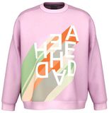 Head Racket Rally Sweatshirt Roze S Vrouw