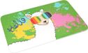 Infinite by GEDA LABELS (INFKH) 13018 Lama Kids Broodplank, Ontbijtplank, Bord, Melamine, Groen