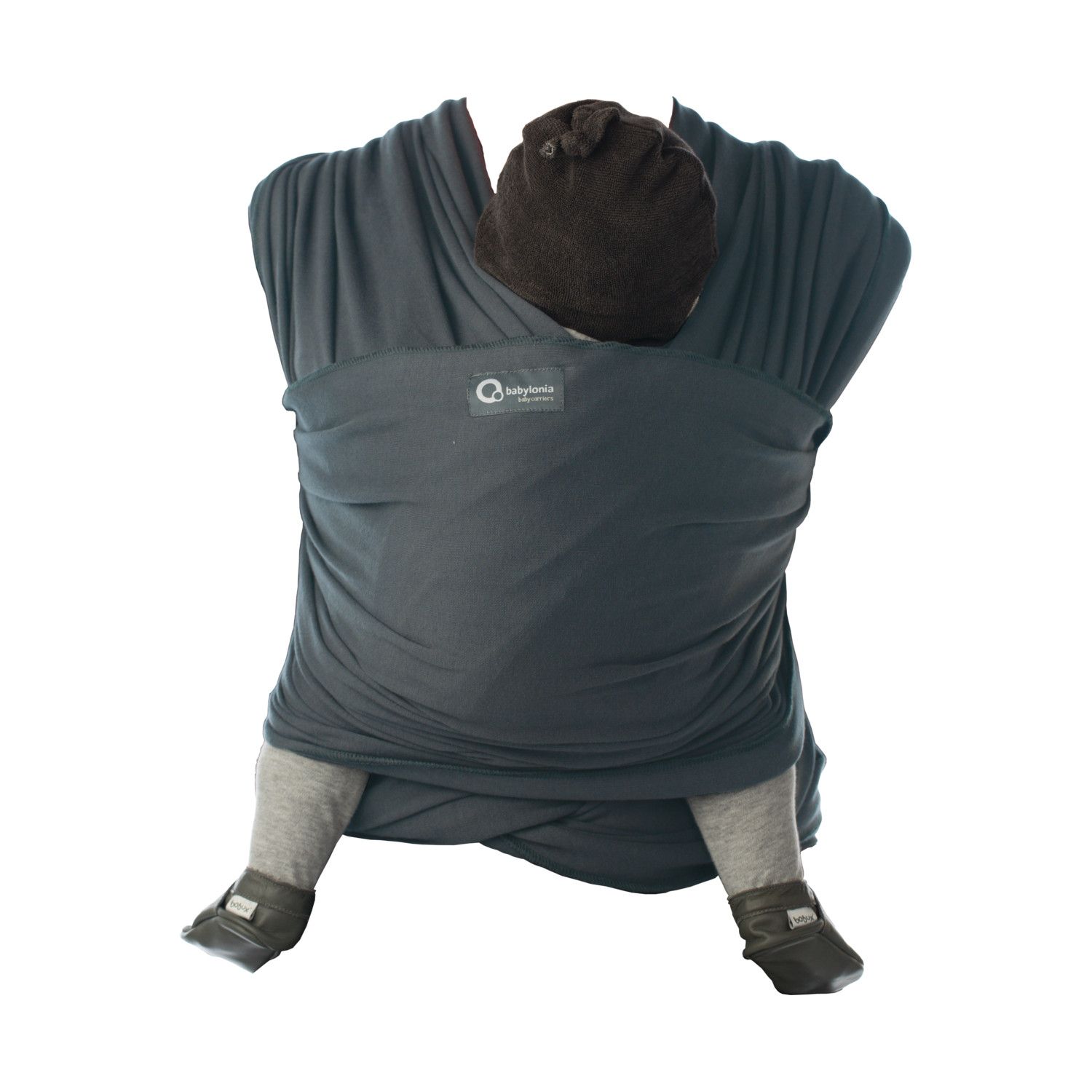 Babylonia Tricot-Slen Bamboo Draagdoek Smokey Grey