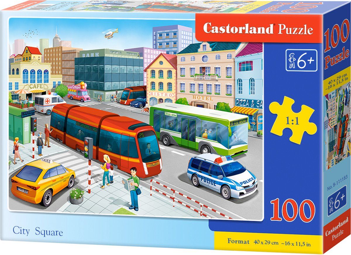 Castorland City Square - 100pcs