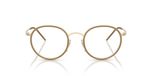 Giorgio Armani AR 5155 Lunettes De Vue Homme Doré Rondes 47mm