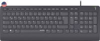 Speedlink HI-GENIC - Toetsenbord - Zwart - US Qwerty