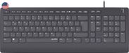 Speedlink HI-GENIC - Toetsenbord - Zwart - US Qwerty