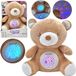 Woopie Baby projecteur de jouets de sommeil ours en peluche 2-en-1 - 10 berceuses