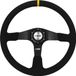 Simoni Racing Sportstuur Defender 380mm - Zwart Suede