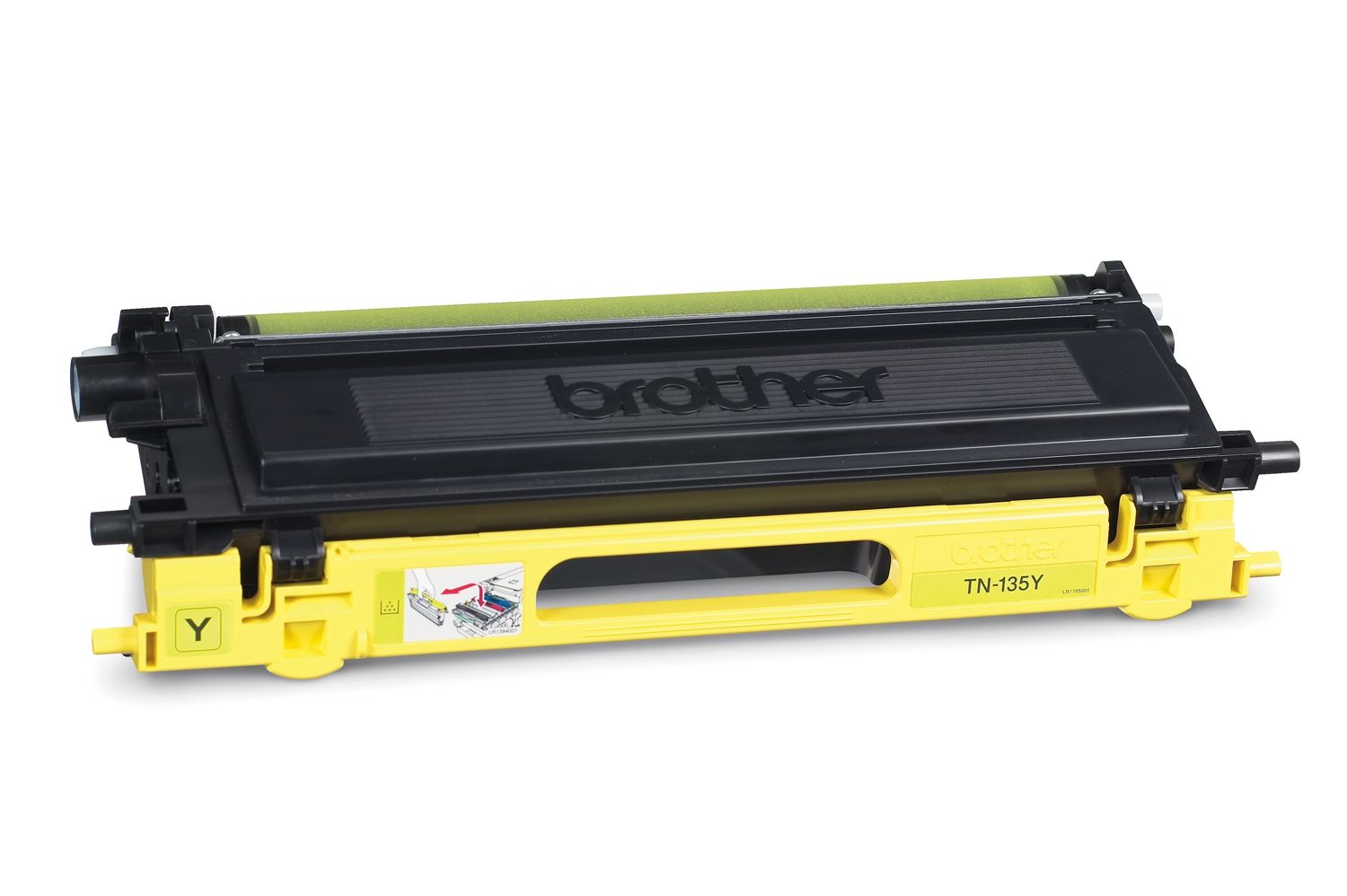 Brother TN-135Y Toner Cartridge - Yellow - 4000 Pages