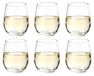 Icecat Set de 6 verres à vin en acrylique sans BPA pour les fêtes