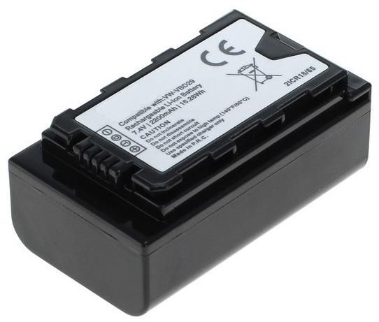 Huismerk Camera-accu VW-VBD29 voor Panasonic videocamera