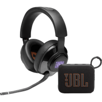 JBL Quantum 400 Zwart + JBL Go 4 Zwart