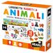 HEADU - 10 magnetische dierenspelletjes - vele vormen om plezier te leren | educatieve spelletjes 3 4 5 6 jaar, magneetspellen voor kinderen, logische spelletjes, dierenspelletjes, cadeau voor