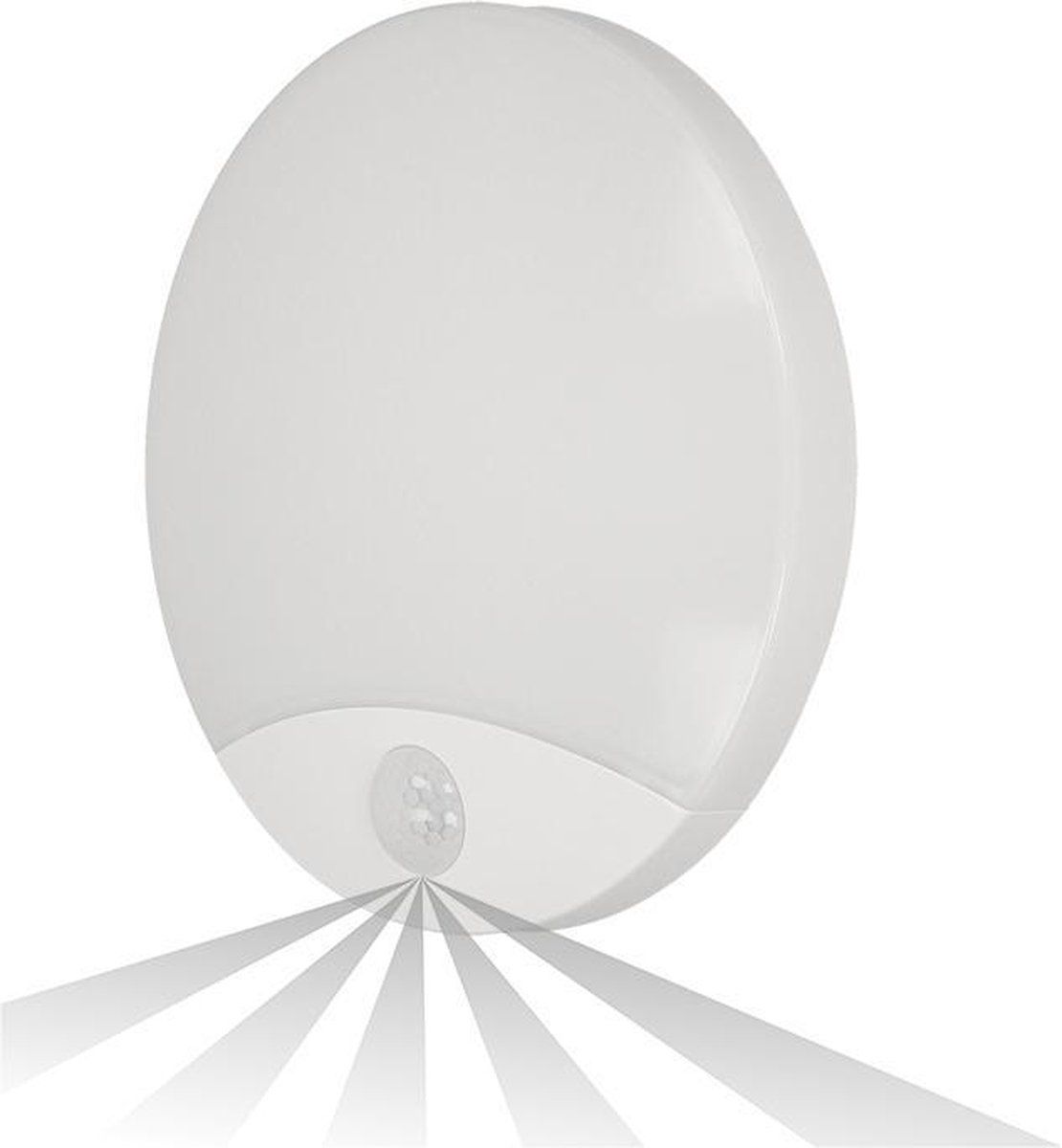 Orno VIRAZON LED wandlamp met PIR sensor - 15W - 1050lm - 4000K - Wit