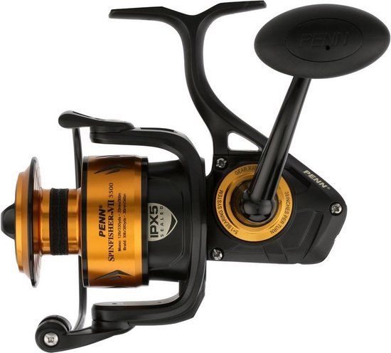 Penn Spinfisher VII Spinning Reel 4500 - Zwart/Goud