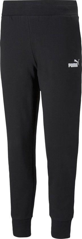 PUMA ESS Sweatpants FL cl Dames Broek - Zwart - Maat XL