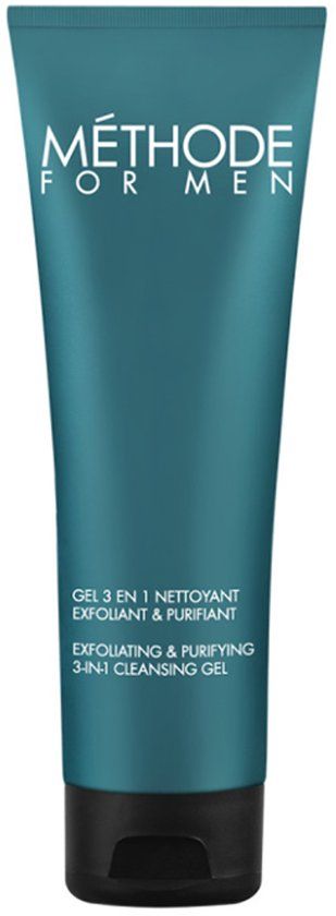 Jeanne Piaubert Méthode For Men Gel 3en1 Nettoyant Exfoliant & Purifiant 125 ml
