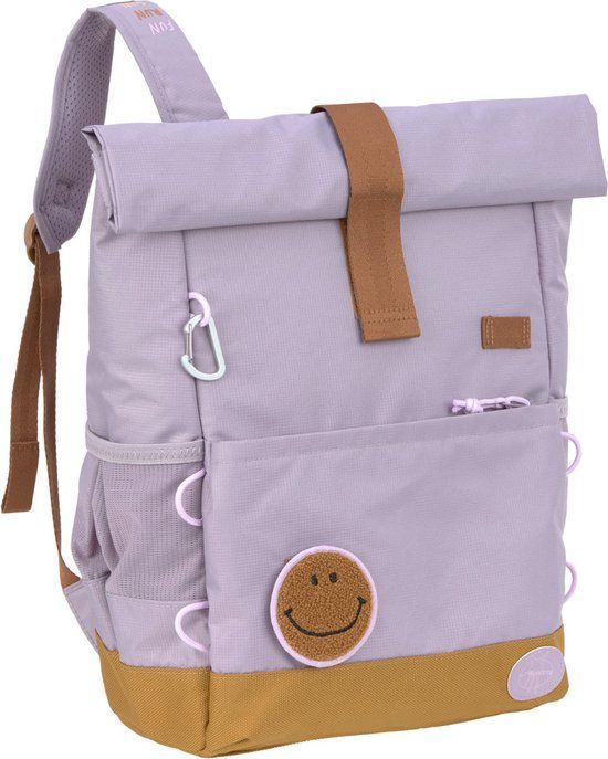 Lässig Rolltop Backpack - Little Gang lilac - 12L - Kinderen