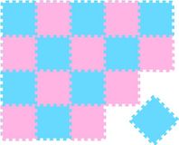 LittleTom 18-delige Baby Puzzel Speelmat