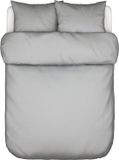 Marc O'Polo Thore Dekbedovertrek Biologisch Katoenmousseline Grey mist - Lits-Jumeaux XL – 260x200/220 cm