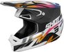 SHOT RACE GEAR Speed Wave Offroadhelm Grijs S