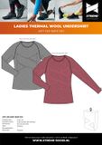 Xtreme Thermo (onder) shirt dames - Multi Rood - L - 2 Stuks