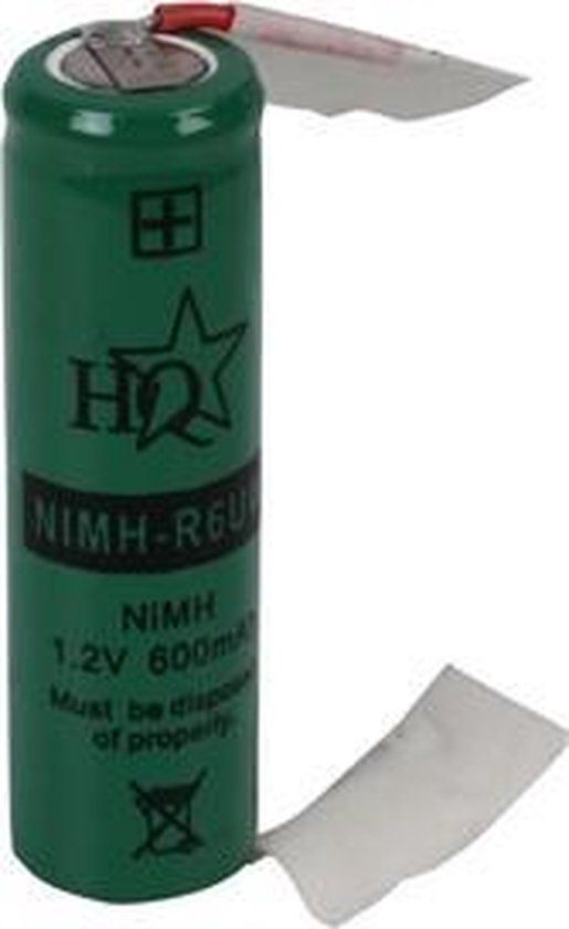 HQ NIMH-R6UW oplaadbare batterij - 550 mAh