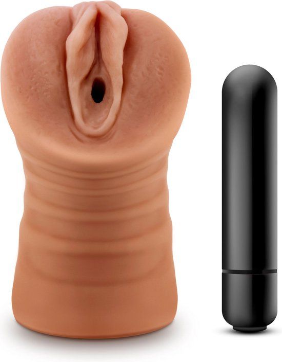 Blush Novelties M for Men Julieta Masturbator Met Bullet Vibrator - Vagina