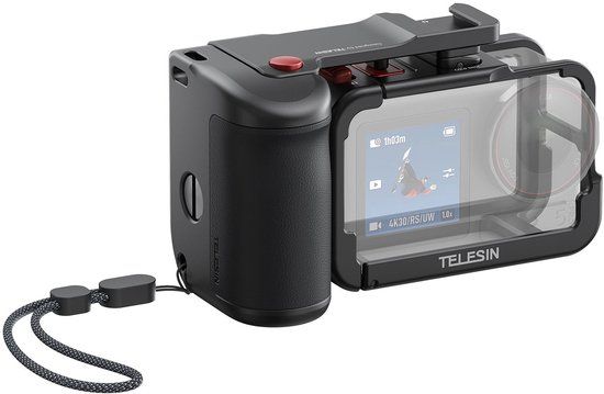 Telesin Street Photography Grip + Cage DJI Osmo Action 3/4/5