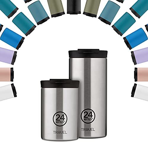 24 Bottles Travel Tumbler Deep Blue 600 ml RVS Thermosbeker Duurzaam