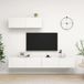 Maison Exclusive - Meuble TV, set de 3, blanc, bois composite