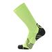 UYN Super Fast Mid heren sokken, Groen/Geel