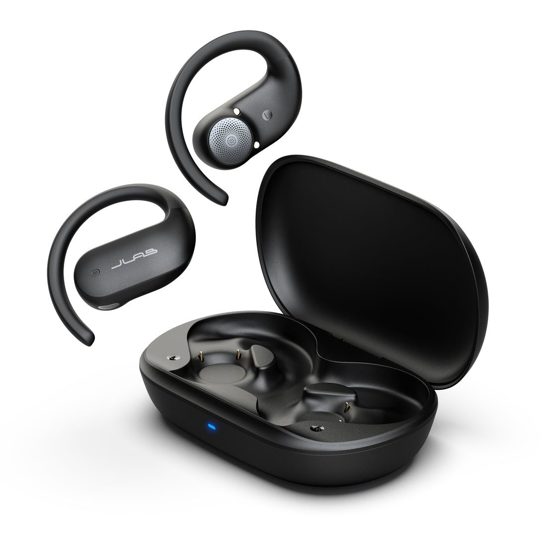 JLab Open Sport True Wireless Earbuds - Bluetooth 5.1 - In-ear - Black