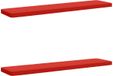 vidaXL Banc de coussins VUGHT 100% Polyester Rouge