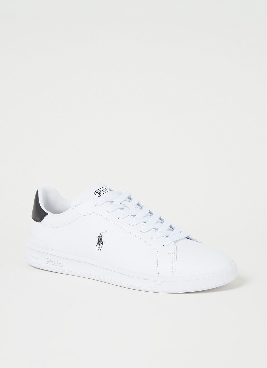 Ralph Lauren Heritage Court II sneaker van leer - 3616419509040