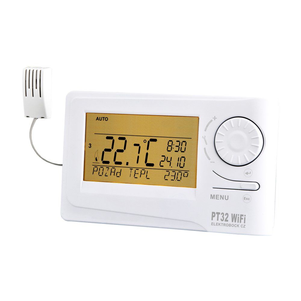 ELEKTROBOCK PT 32 Wi-Fi Smart Thermostat - White
