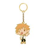 Crunchyroll Chainsaw Man Chibi Design 1 Metall Emaille Porte-clés, Schlüsselanhänger - 6cm