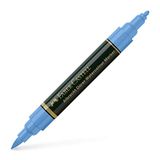 Faber-Castell - Box met 4 aquarelmarkers A. Dürer 120 Ultramarijn blauw